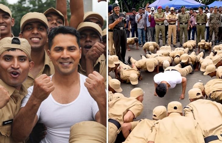 Border 2 Update: वरुण धवन ने जवानों के साथ किए 50 Knuckle पुशअप