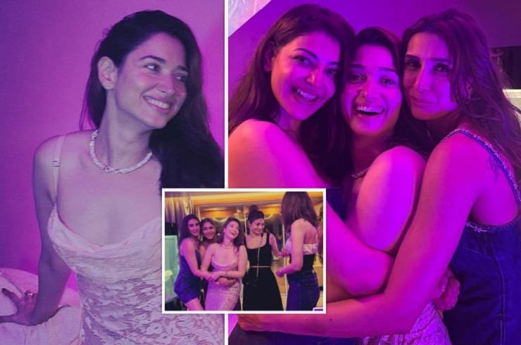 Tamannaah Bhatia ने अपनी बेस्ट फ्रेंड्स के लिए रखी शानदार बर्थडे पार्टी