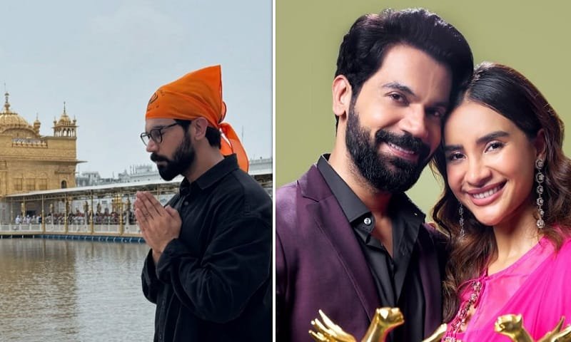 Rajkummar Rao: डैड-टू-बी राजकुमार राव ने गोल्डन टेंपल में टेका मत्था