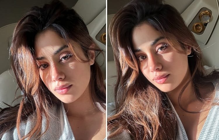 Janhvi Kapoor ने 'सूजी हुई आँखों' के साथ शेयर की तस्वीरें