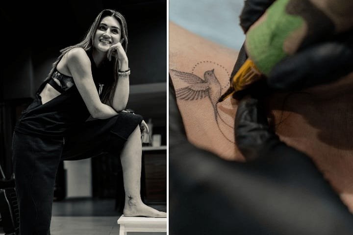 Kriti Sanon Tattoo