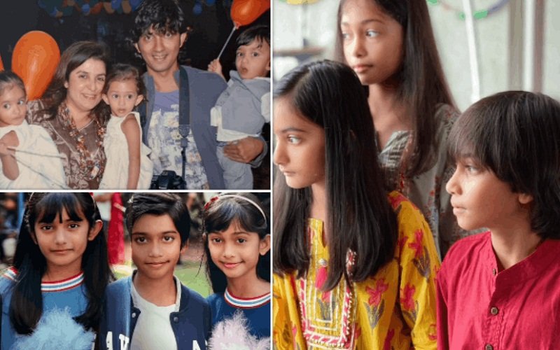 Farah Khan Triplets 18 साल के हो गए है