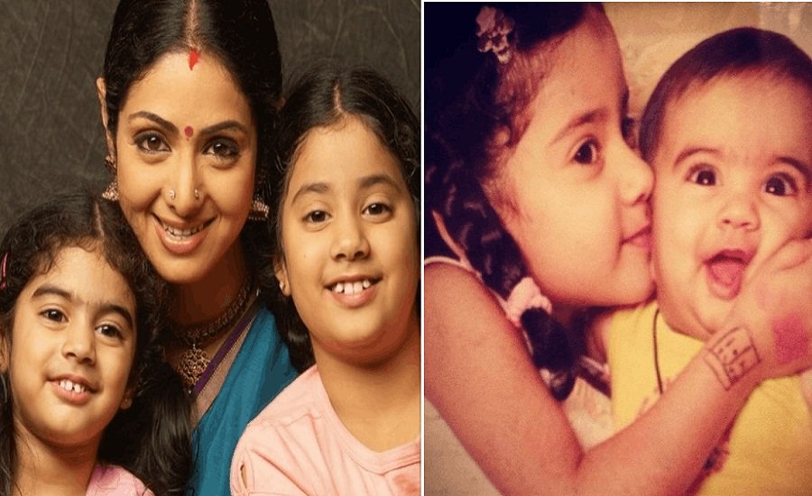 Janhvi Kapoor and khushi with her mother sridevi