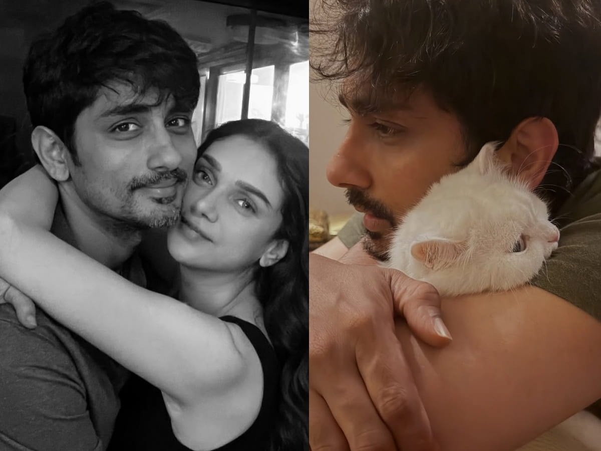 Aditi Rao Hydari and Siddharth